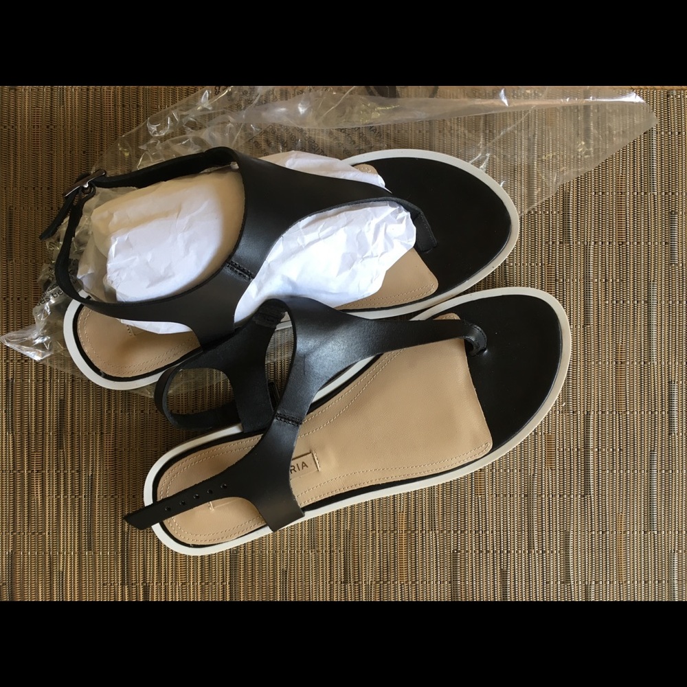 BCBG Jerrie T-Strap Sandals (tried on only)